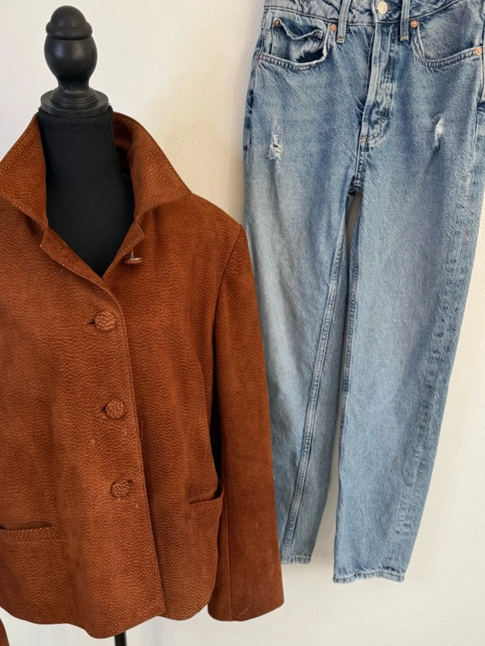Free People We The Free Distressed Jeans 24 Button Fly